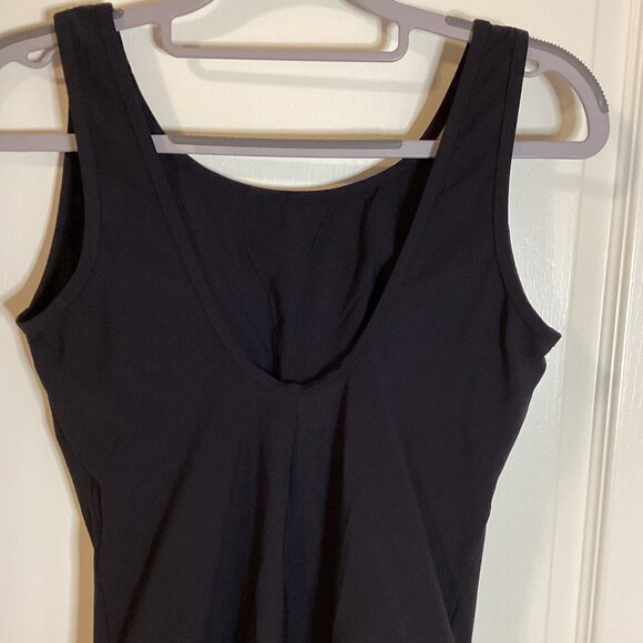 Amoena Trinidad Women's Black One Piece Swimsuit Swimming Vacation Scoop Neck - Picture 4 of 10